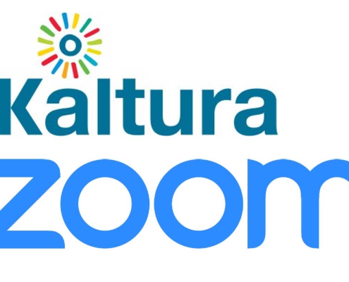Kaltura & Zoom logos